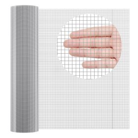 VEVOR Hardware Cloth, 1/4 inch 36in x 100 ft 23 Gauge, Hot Dipped Galvanized Wire Mesh Roll, Chicken Wire Fencing, Wire Mesh for Rabbit Cages, Garden
