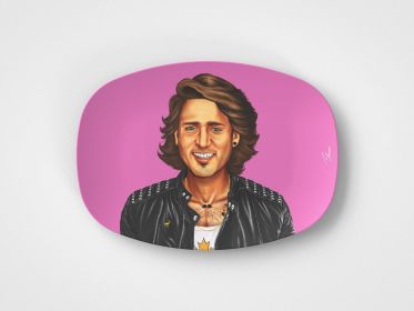 Justin // 10"x14" Serving Platter // Political Gift Idea
