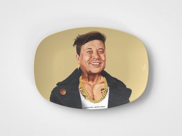 Elon // 10"x14" Serving Platter // Tech Gift Idea