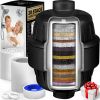 20 Stage Shower Head Filter with Vitamin C E A for Hard Water Black Color High Output Filter to Remove Chlorine and Fluoride 2 Replacement Cartridges
