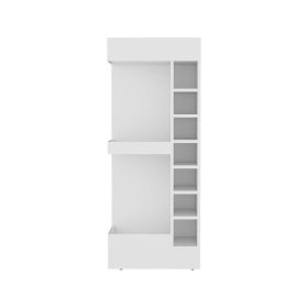 Glen Lyon Bar Cabinet, Living Room, White