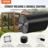 VEVOR Hardware Cloth, 24'' x 100' Galvanized Wire Mesh Roll, 19 Gauge Chicken Wire Fence Roll, Vinyl Coating Metal Wire Mesh for Chicken Coop Barrier