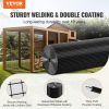 VEVOR Hardware Cloth, 48'' x 100' Galvanized Wire Mesh Roll, 19 Gauge Chicken Wire Fence Roll, Vinyl Coating Metal Wire Mesh for Chicken Coop Barrier