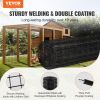 VEVOR Hardware Cloth, 24'' x 50' Galvanized Wire Mesh Roll, 16 Gauge Chicken Wire Fence Roll, Vinyl Coating Metal Wire Mesh for Chicken Coop Barrier