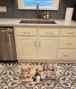 Welsh Terrier The Chef Memory Foam Kitchen Mat Machine Washable Anti-Fatigue Mat Cushion Comfort Bath Mat or Kitchen Rug