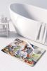 Rat Terrier The Chef Memory Foam Kitchen Mat Machine Washable Anti-Fatigue Mat Cushion Comfort Bath Mat or Kitchen Rug