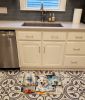 Great Pyrenees The Chef Memory Foam Kitchen Mat Machine Washable Anti-Fatigue Mat Cushion Comfort Bath Mat or Kitchen Rug