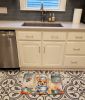 Corgi The Chef Memory Foam Kitchen Mat Machine Washable Anti-Fatigue Mat Cushion Comfort Bath Mat or Kitchen Rug