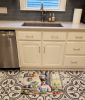 Rat Terrier The Chef Memory Foam Kitchen Mat Machine Washable Anti-Fatigue Mat Cushion Comfort Bath Mat or Kitchen Rug