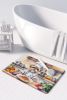 Lhasa Apso The Chef Memory Foam Kitchen Mat Machine Washable Anti-Fatigue Mat Cushion Comfort Bath Mat or Kitchen Rug