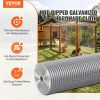 VEVOR Hardware Cloth, 1/2 inch 48in x 50 ft 19 Gauge, Hot Dipped Galvanized Wire Mesh Roll, Chicken Wire Fencing, Wire Mesh for Rabbit Cages, Garden