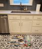 Pekingese The Chef Memory Foam Kitchen Mat Machine Washable Anti-Fatigue Mat Cushion Comfort Bath Mat or Kitchen Rug