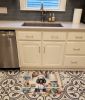 Black Poodle The Chef Memory Foam Kitchen Mat Machine Washable Anti-Fatigue Mat Cushion Comfort Bath Mat or Kitchen Rug