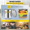 VEVOR Water Alcohol Distiller, 3 Gal, Distillery Kit w/Circulating Pump, Alcohol Still Copper Tube, Whiskey Distilling Kit w/Build-In Thermometer