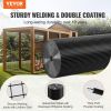 VEVOR Hardware Cloth, 36'' x 50' Galvanized Wire Mesh Roll, 19 Gauge Chicken Wire Fence Roll, Vinyl Coating Metal Wire Mesh for Chicken Coop Barrier
