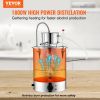 VEVOR Alcohol Still, 9 Gal 30L Water Alcohol Distiller