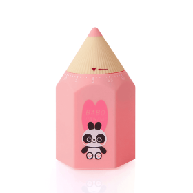 1pc Countdown Timer; Study Self-discipline Learning Timer; Time Reminder; Creative Time Management (Color: pink)