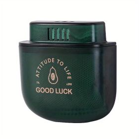 1 Pack Fridge Ninja Fridge Deodorizer - More Effective Than Baking Soda - Natural And Unscented Activated Charcoal Refrigerator Deodorizer - Frid (Color: green)