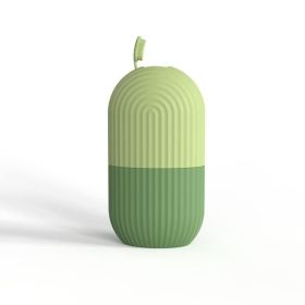 Ice Face Roller; Ice Roller Silicone Cube For Face And Eye; Ice Mold For Face; Reusable Face Massage; Facial Beauty Ice Roller; Ice Mold For Face (Color: green)