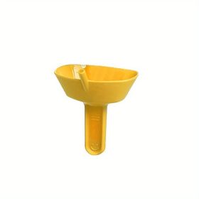 1pc New Drip-Proof Popsicle Rack Drip Free Ice Pop Holder Mess Free Frozen Treats Rack Popsicle Holder With Straw (Color: yellow)