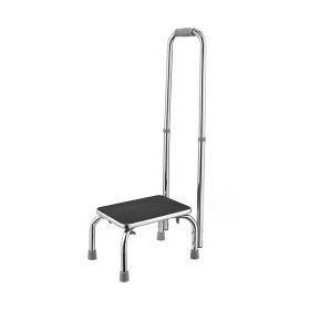 Non-Slip Heavy Duty Step Stool for Kitchen Office Bathroom and Garage (Color: As the picture shown, Material: Metal)